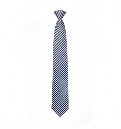 BT011 design business suit tie Stripe Tie manufacturer side view
